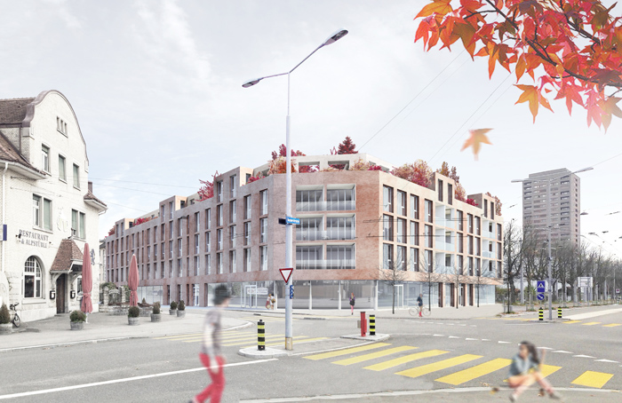 Wohnungsbau Herdernstrasse Zürich - unique assemblage
