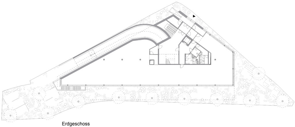 Geschäftsgebäude - Beherbergung, Bad Vilbel, unique assemblage, Grundriss