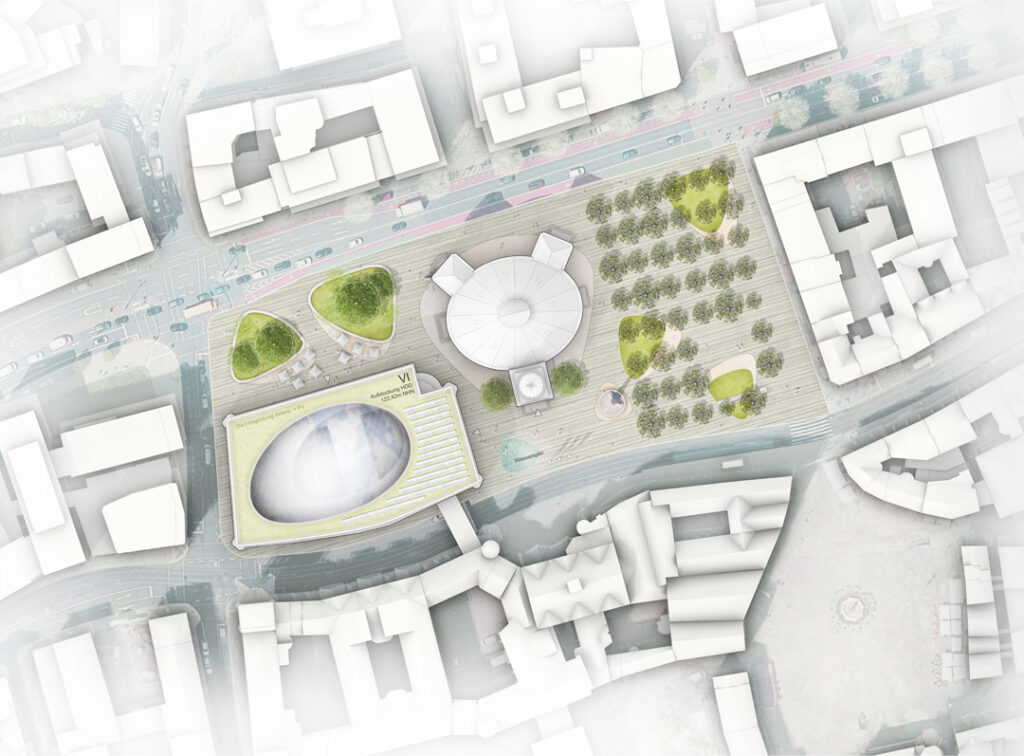 Haus der Demokratie Frankfurt_unique assemblage_Lageplan
