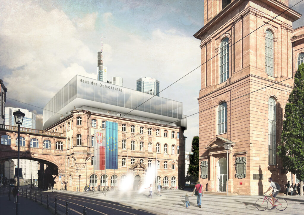 Haus der Demokratie Frankfurt_uniqueassemblage_Aussen