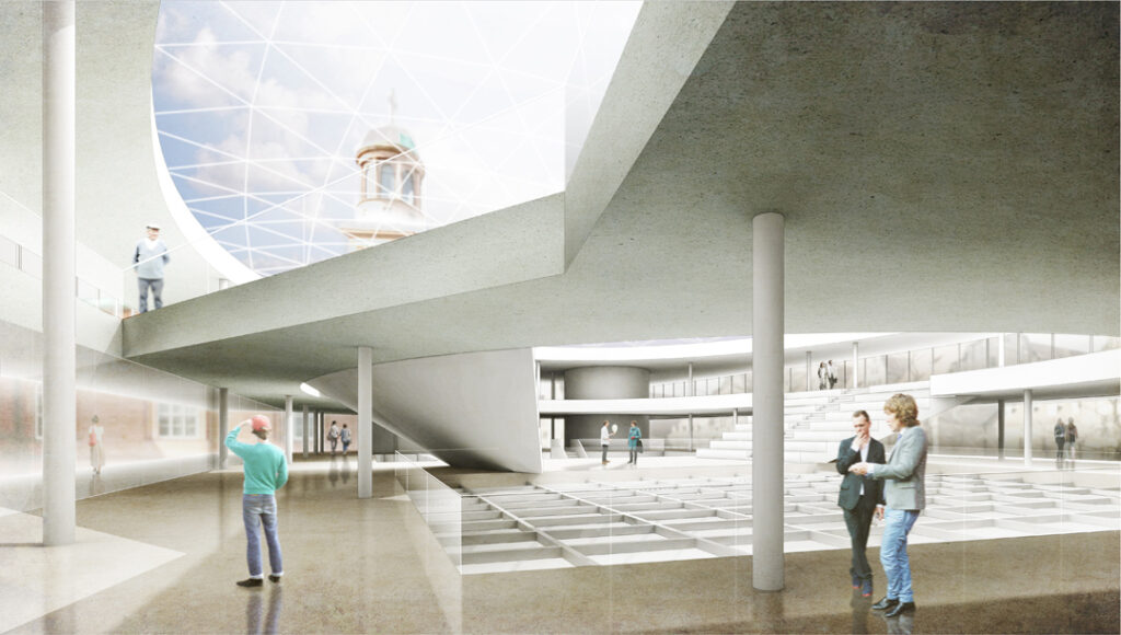 Haus der Demokratie Frankfurt_uniqueassemblage_Innen