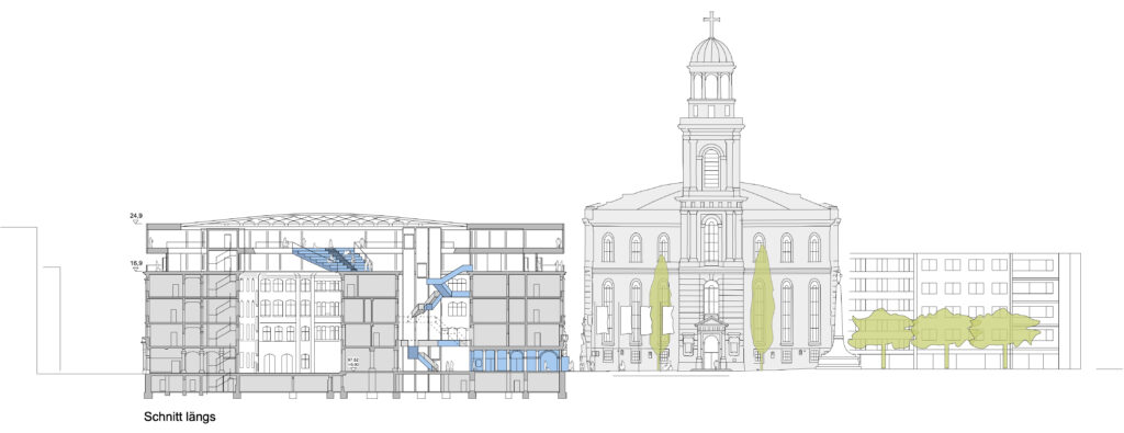 Haus der Demokratie_unique assemblage_Schnitt