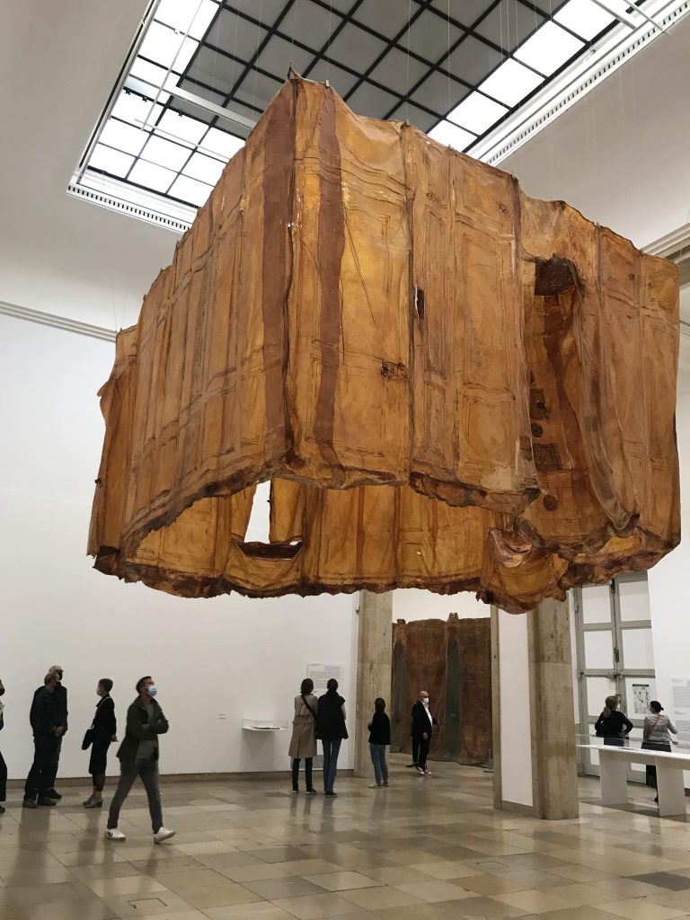 Heidi Bucher, Haus der Kunst - München, unique assemblage, 12.2