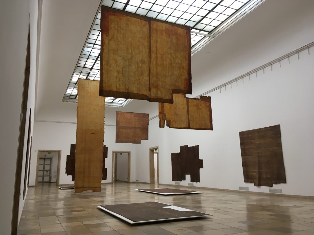 Heidi Bucher, Haus der Kunst - München, unique assemblage, 17