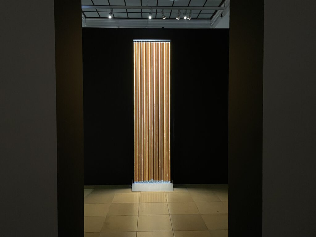 Liliane Lijn, Haus der Kunst, unique assemblage, 19