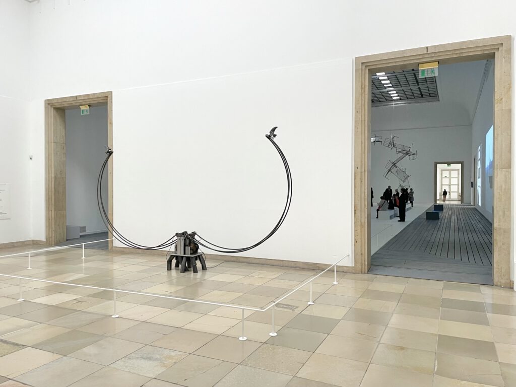 Rebecca Horn, Haus der Kunst, unique assemblage, 12